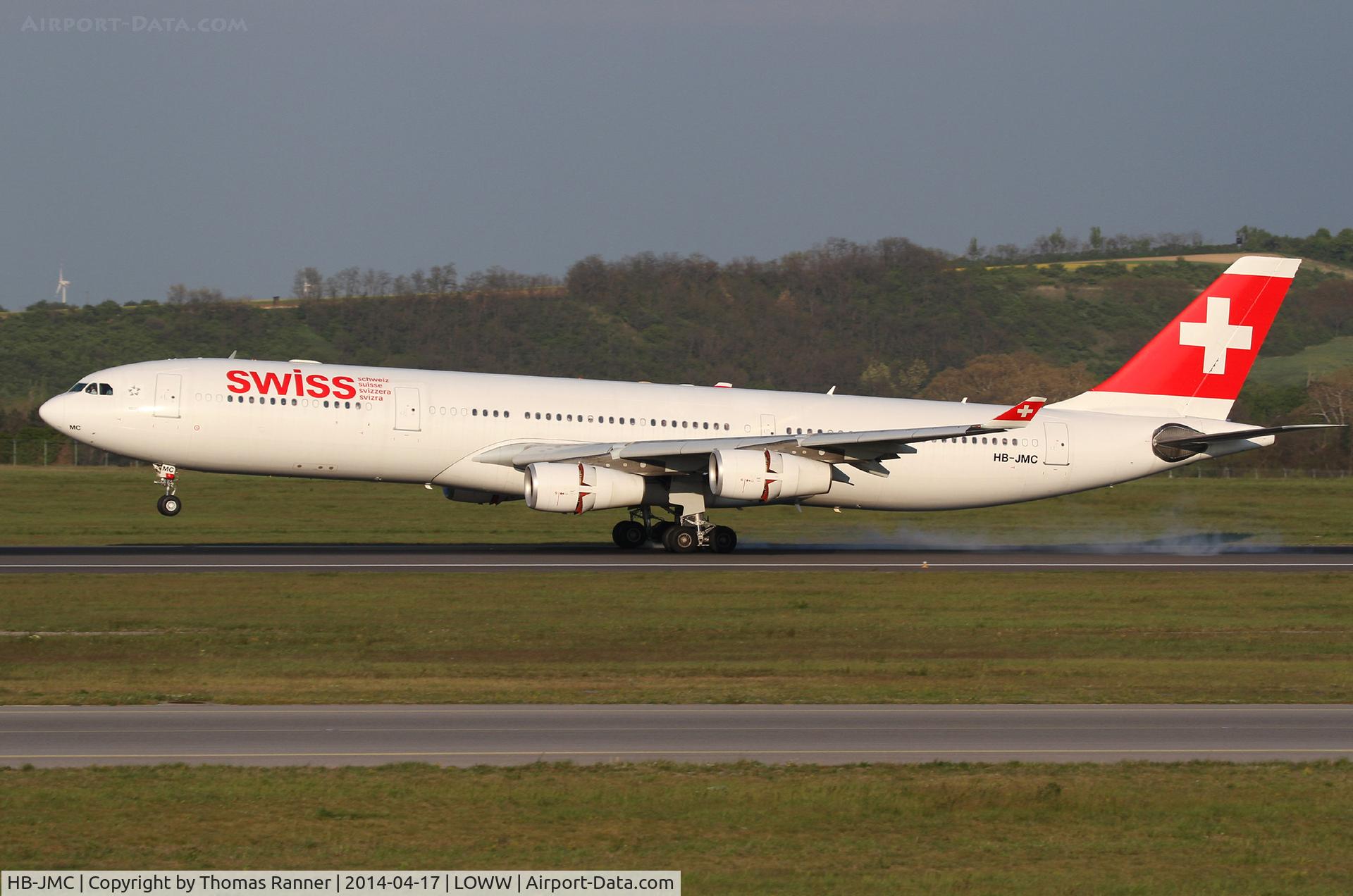 HB-JMC, 2003 Airbus A340-313 C/N 546, Swiss A340