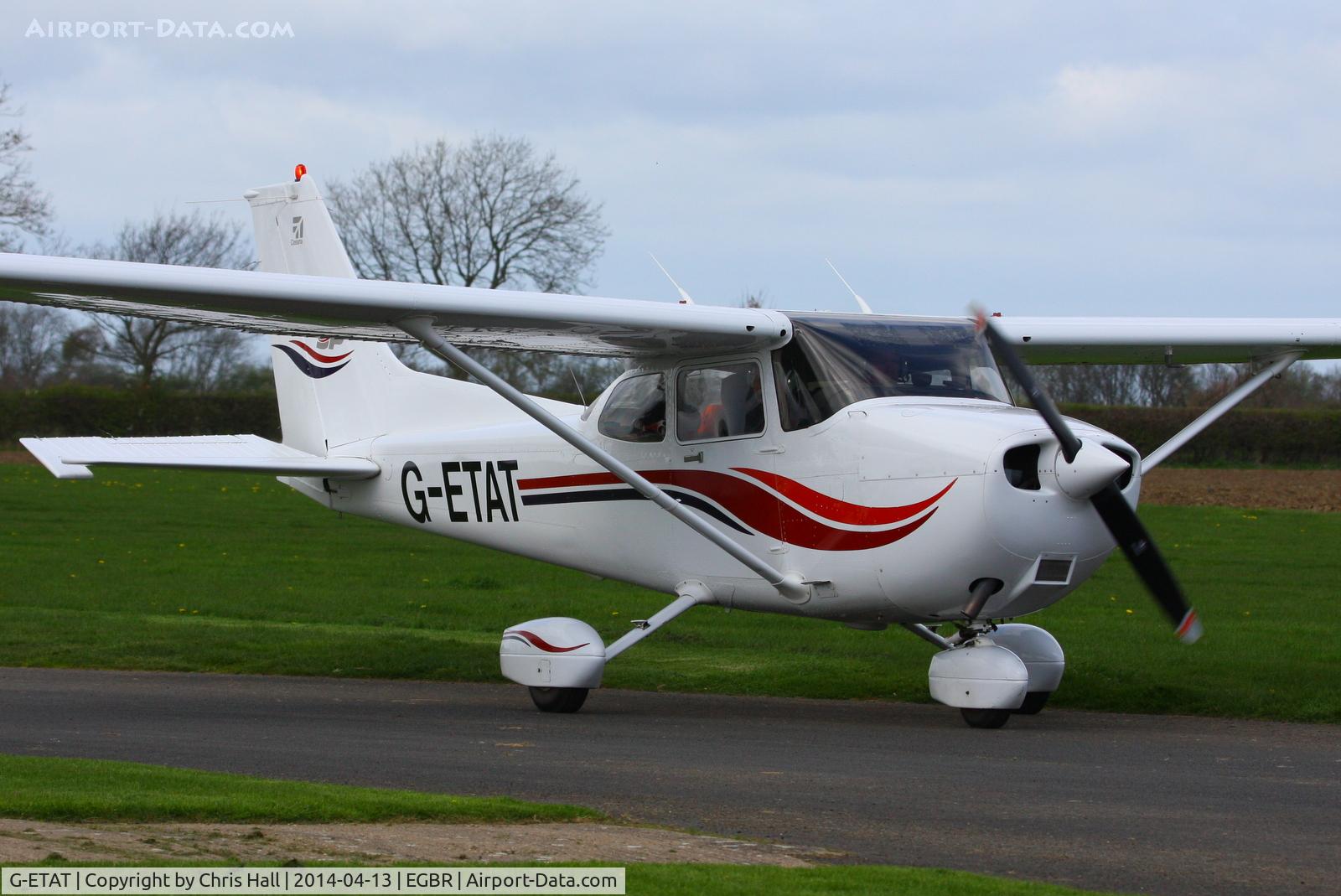 G-ETAT, 2000 Cessna 172S Skyhawk SP C/N 172S8674, at Breighton's 'Early Bird' Fly-in 13/04/14