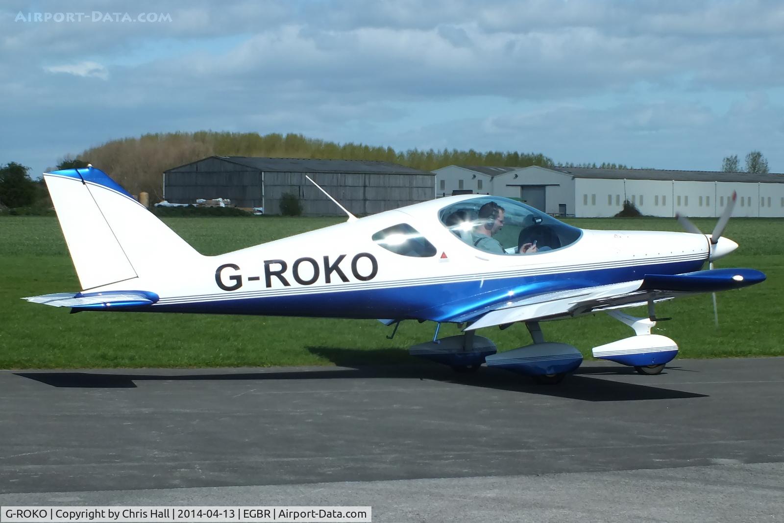 G-ROKO, 2009 Roko Aero NG4 HD C/N 020/2009, at Breighton's 'Early Bird' Fly-in 13/04/14