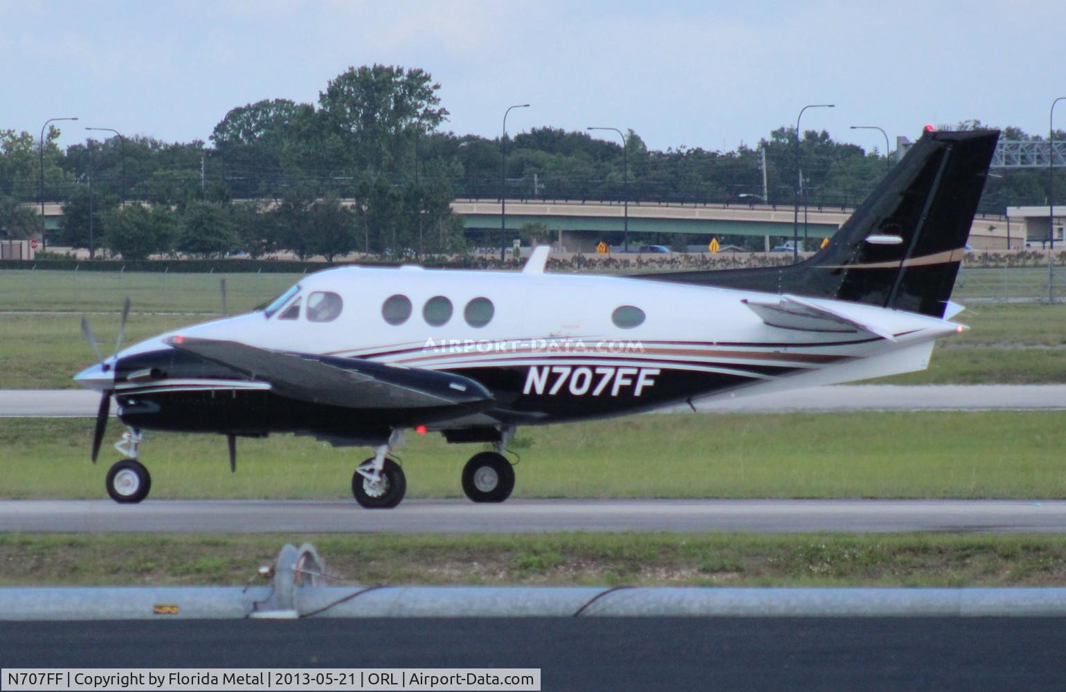 N707FF, 1994 Beech C90A King Air C/N LJ-1381, Beech C90A