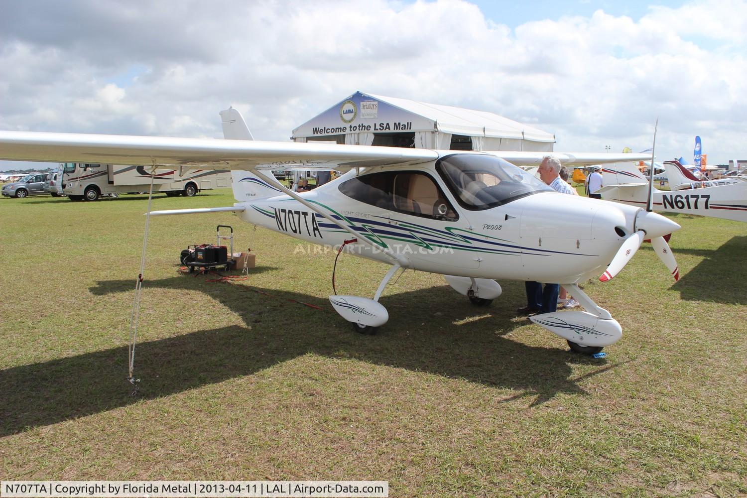 N707TA, Tecnam P-2008 C/N 009, Tecnam P2008