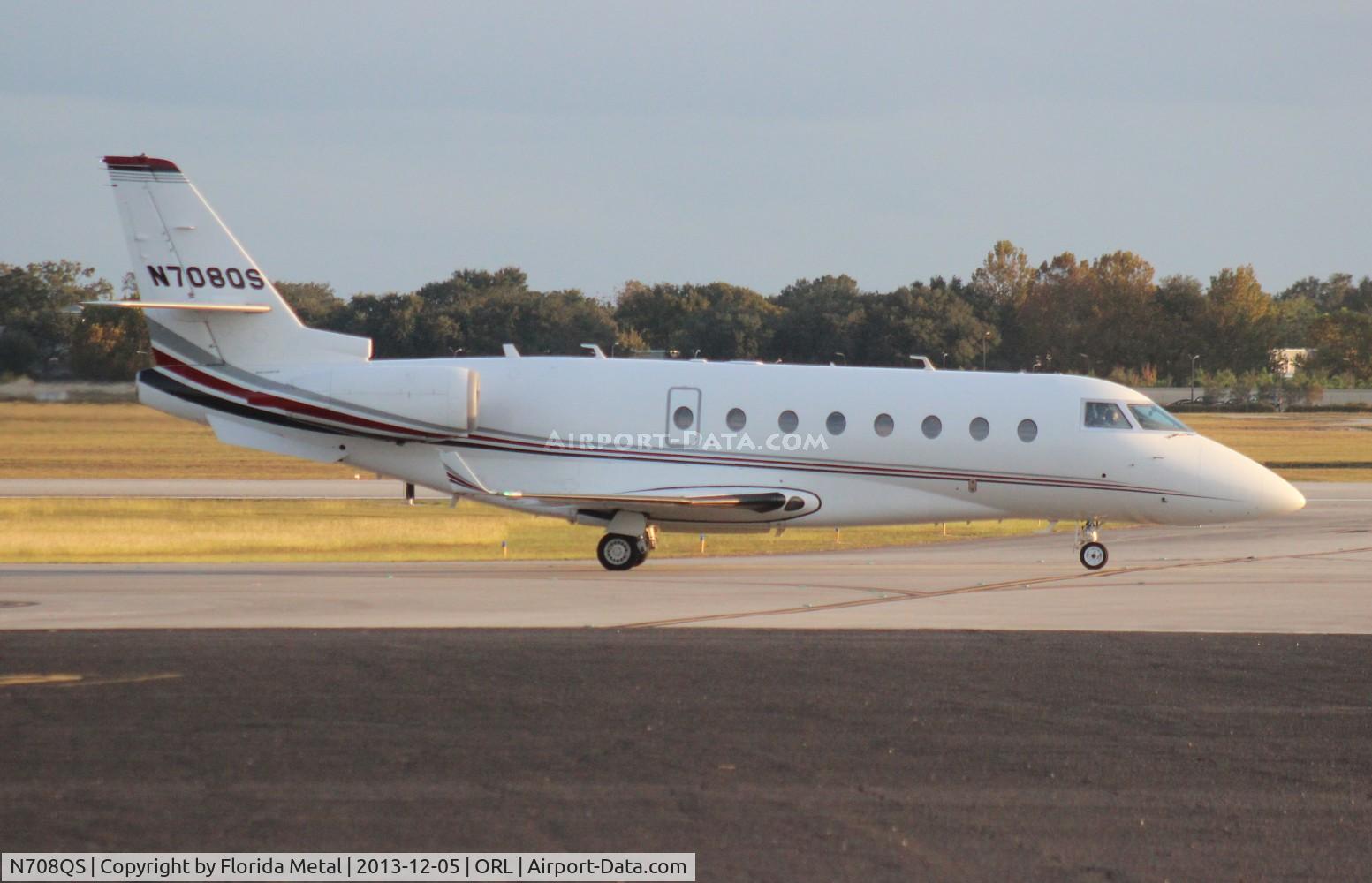 N708QS, 2002 Israel Aircraft Industries Gulfstream 200 C/N 069, Net Jets Gulfstream 200