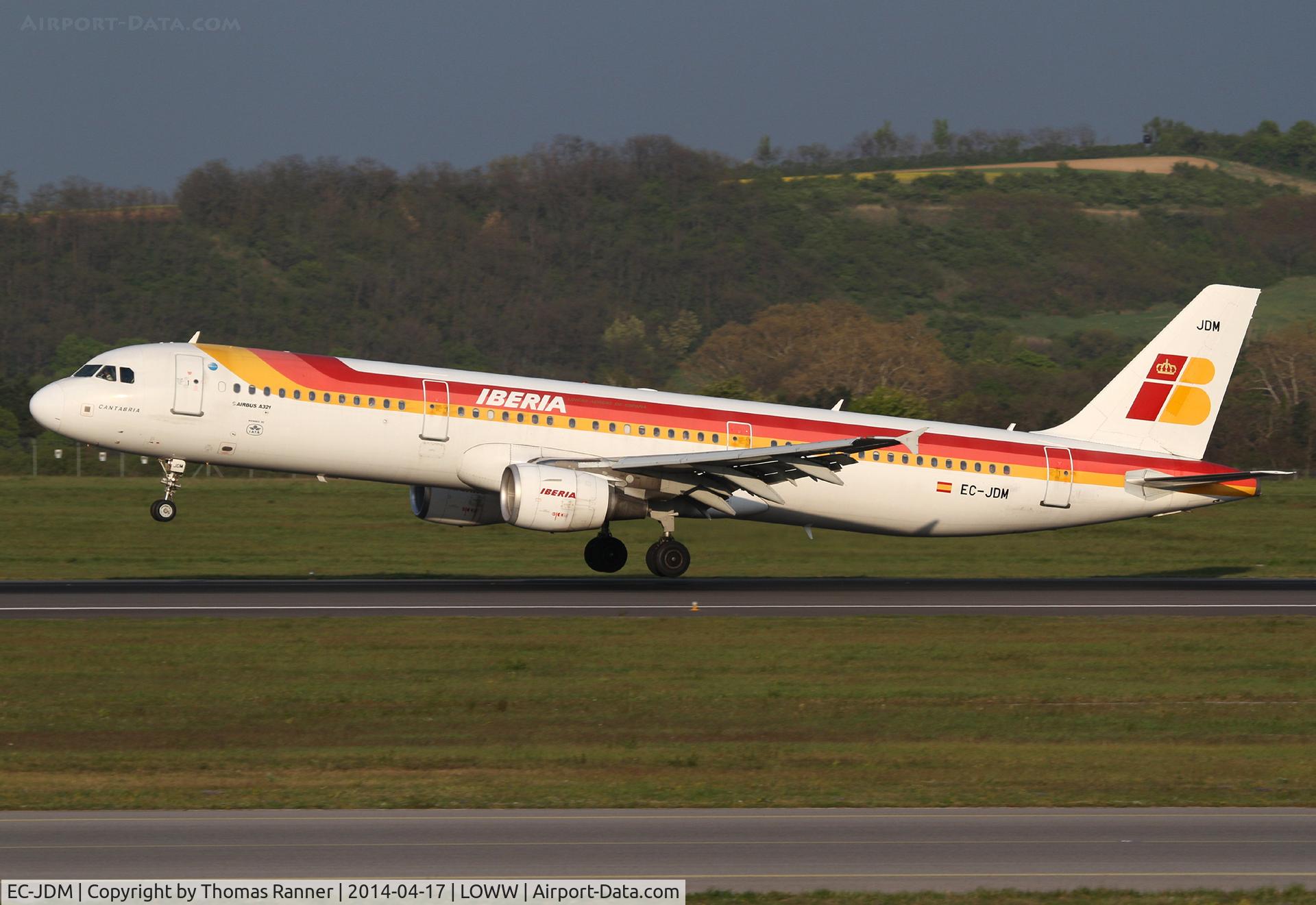 EC-JDM, 2004 Airbus A321-211 C/N 2357, Iberia A321