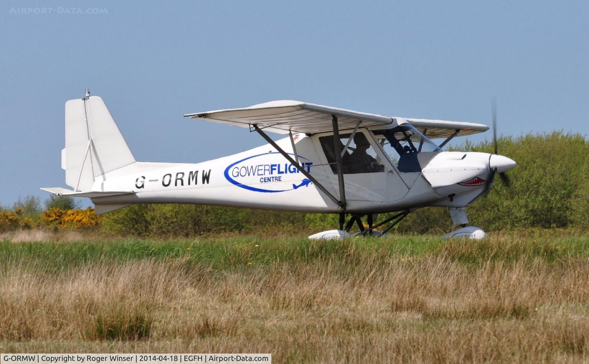 G-ORMW, 2005 Comco Ikarus C42 FB100 C/N 0501-6653, Resident FB100 operated by Gower Flight Centre.