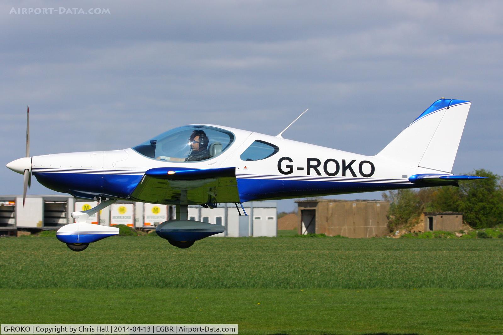 G-ROKO, 2009 Roko Aero NG4 HD C/N 020/2009, at Breighton's 'Early Bird' Fly-in 13/04/14