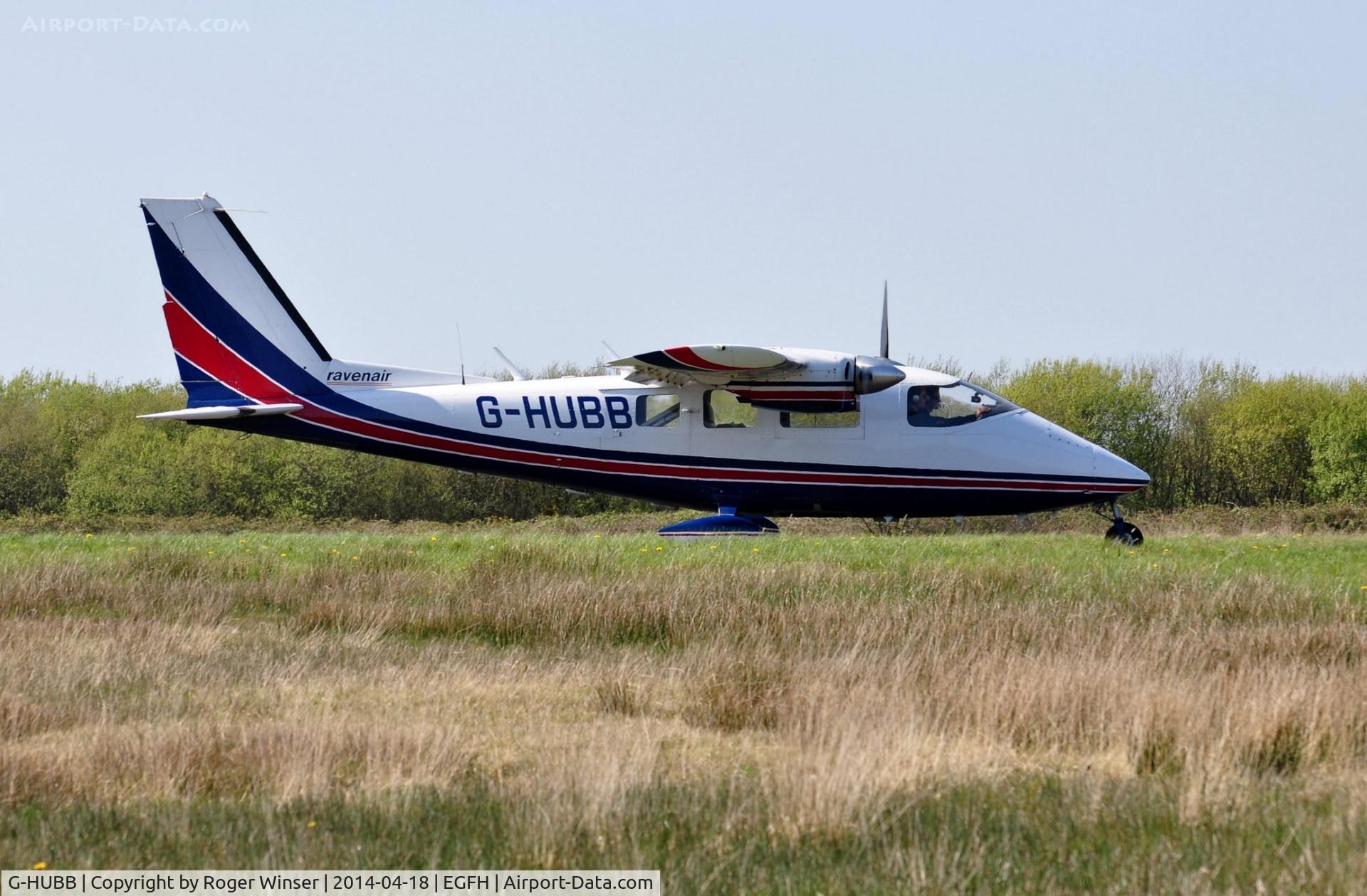 G-HUBB, 1979 Partenavia P-68B Victor C/N 194, Visiting Victor operated by Ranvenair Aircraft.