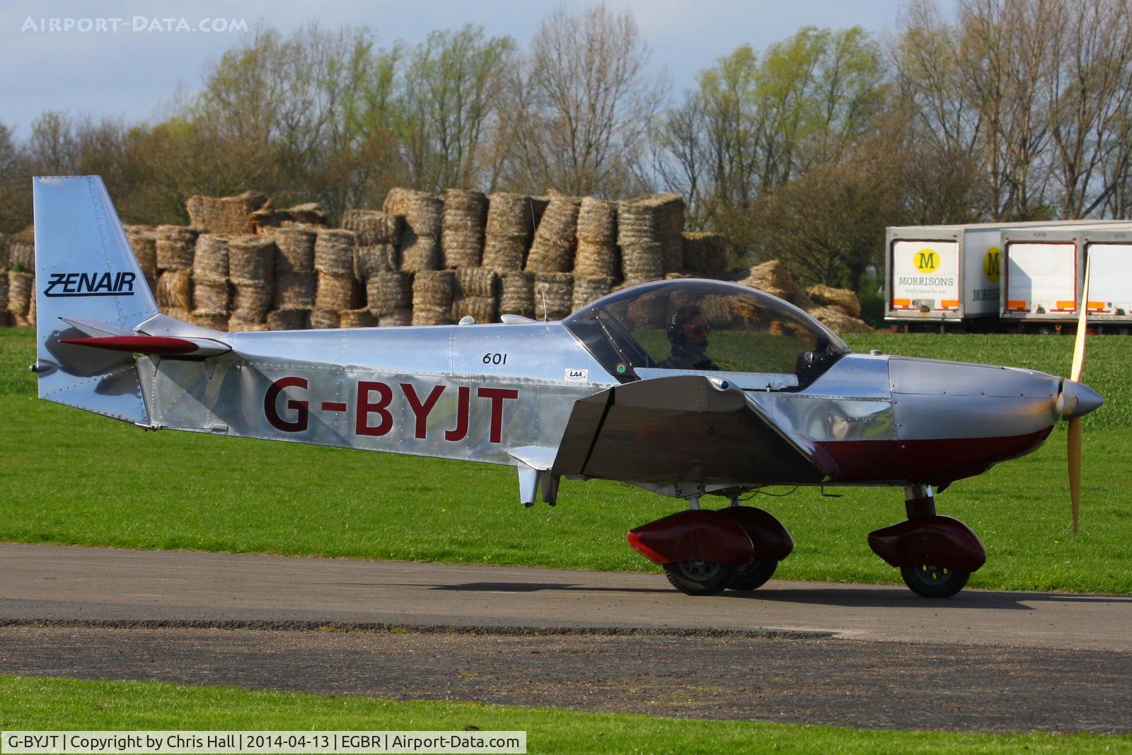 G-BYJT, 1999 Zenair CH-601HD C/N PFA 162-13130, at Breighton's 'Early Bird' Fly-in 13/04/14
