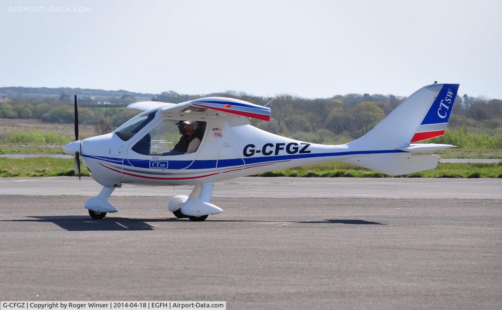 G-CFGZ, 2008 Flight Design CTSW C/N 8390, Resident CTSW microlight.