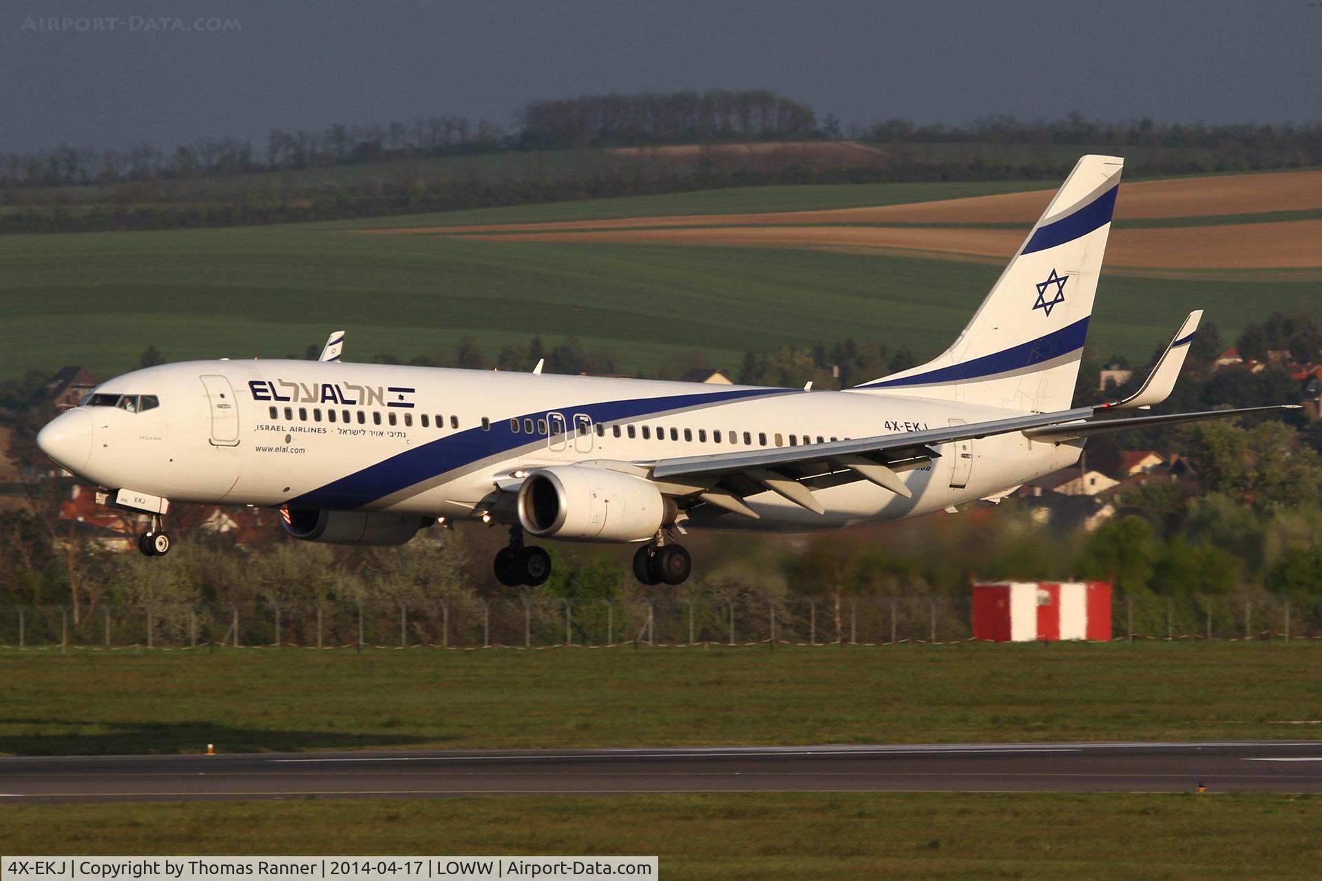 4X-EKJ, 2009 Boeing 737-85P C/N 35486, El Al B737