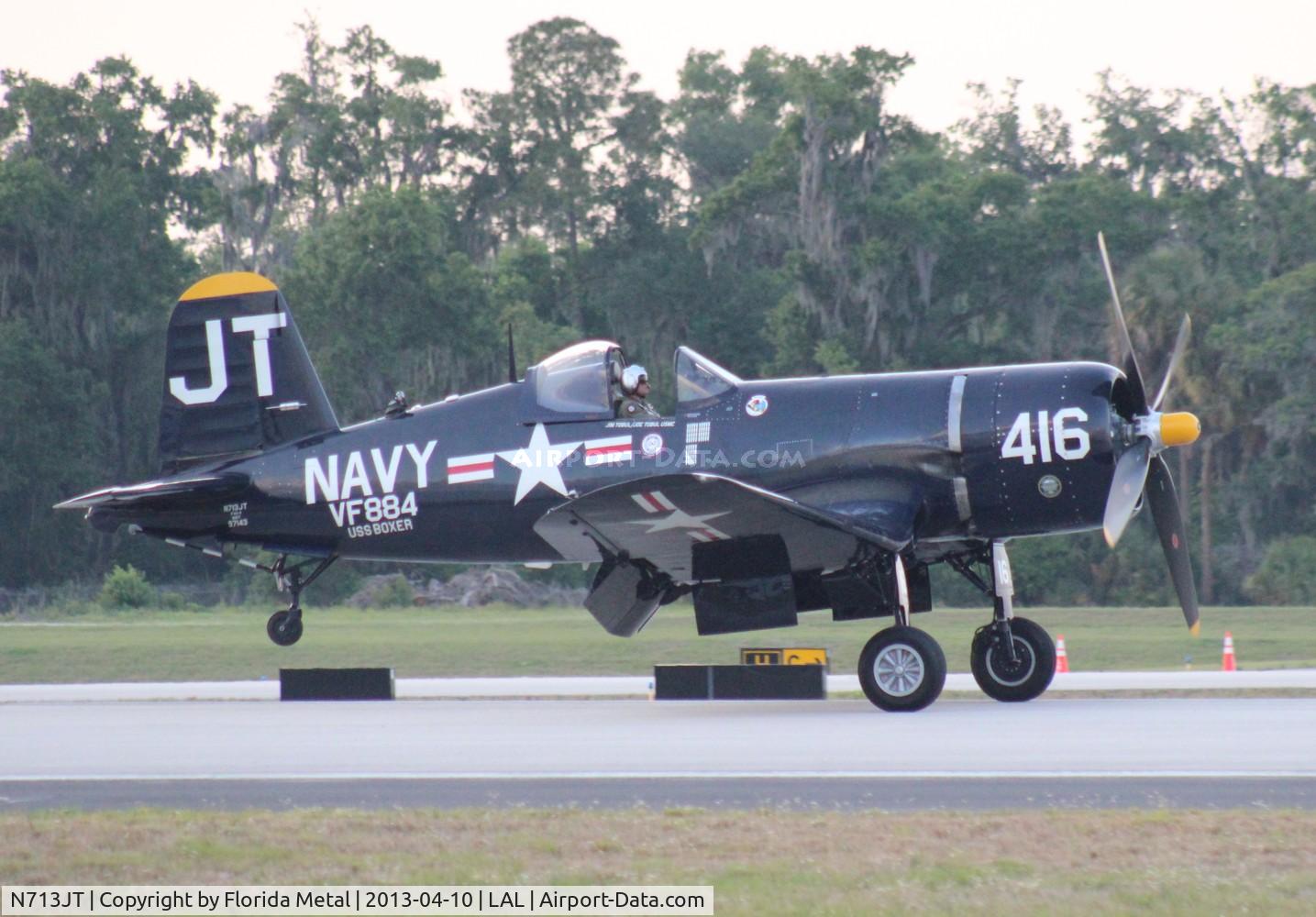 N713JT, 1945 Vought F4U-4B Corsair C/N 97143, Korean War Hero Corsair