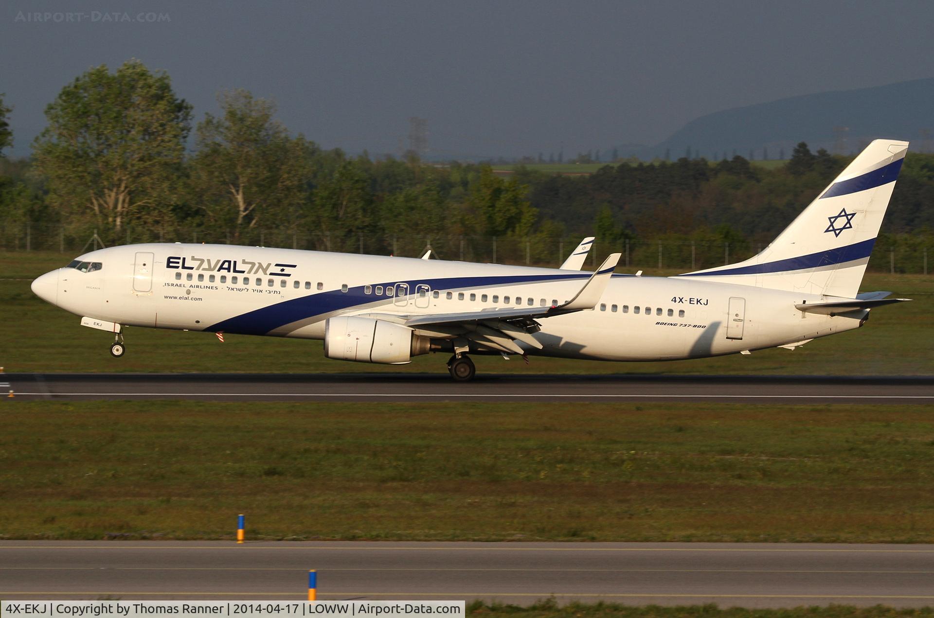 4X-EKJ, 2009 Boeing 737-85P C/N 35486, El Al B737