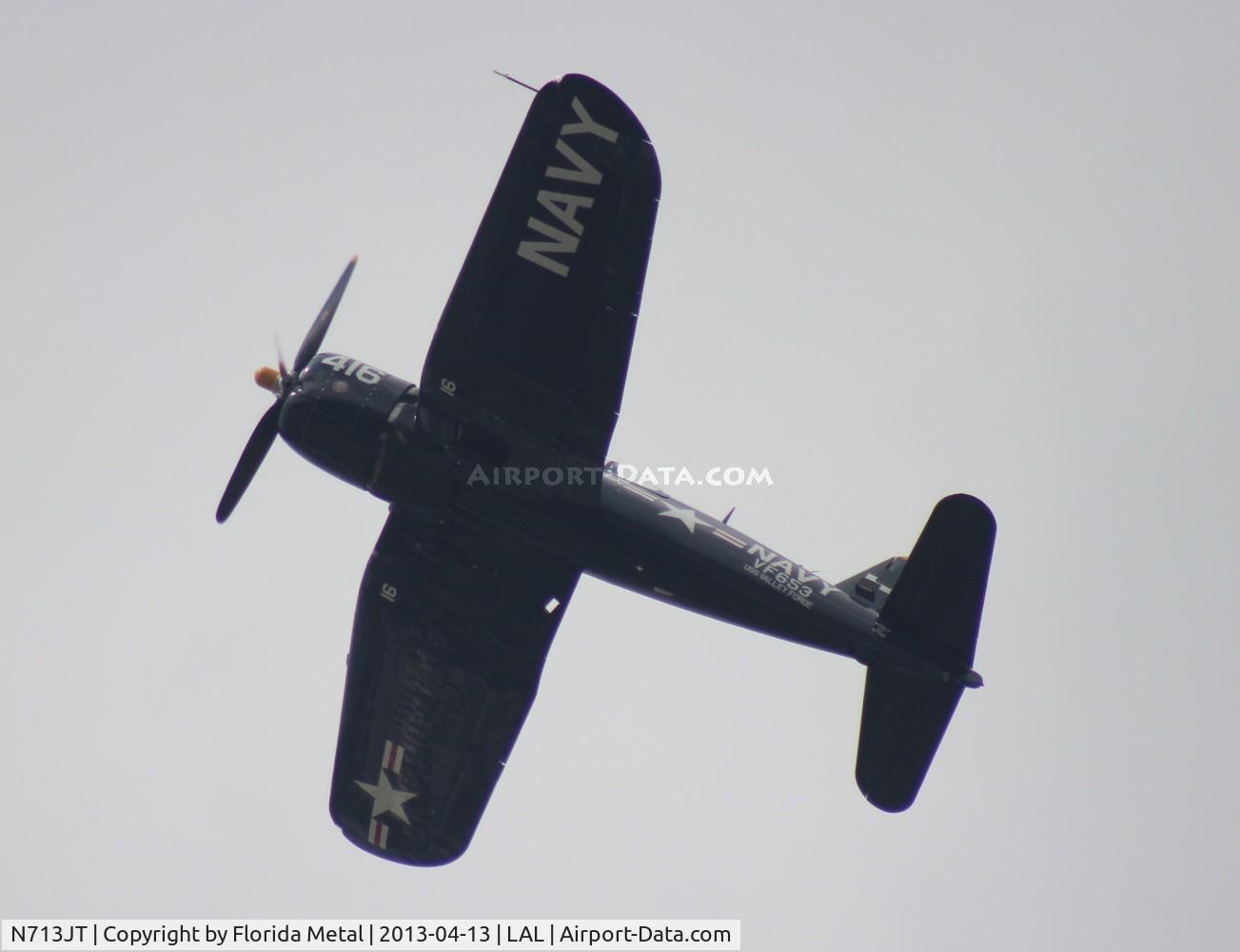 N713JT, 1945 Vought F4U-4B Corsair C/N 97143, Korean War Hero Corsair