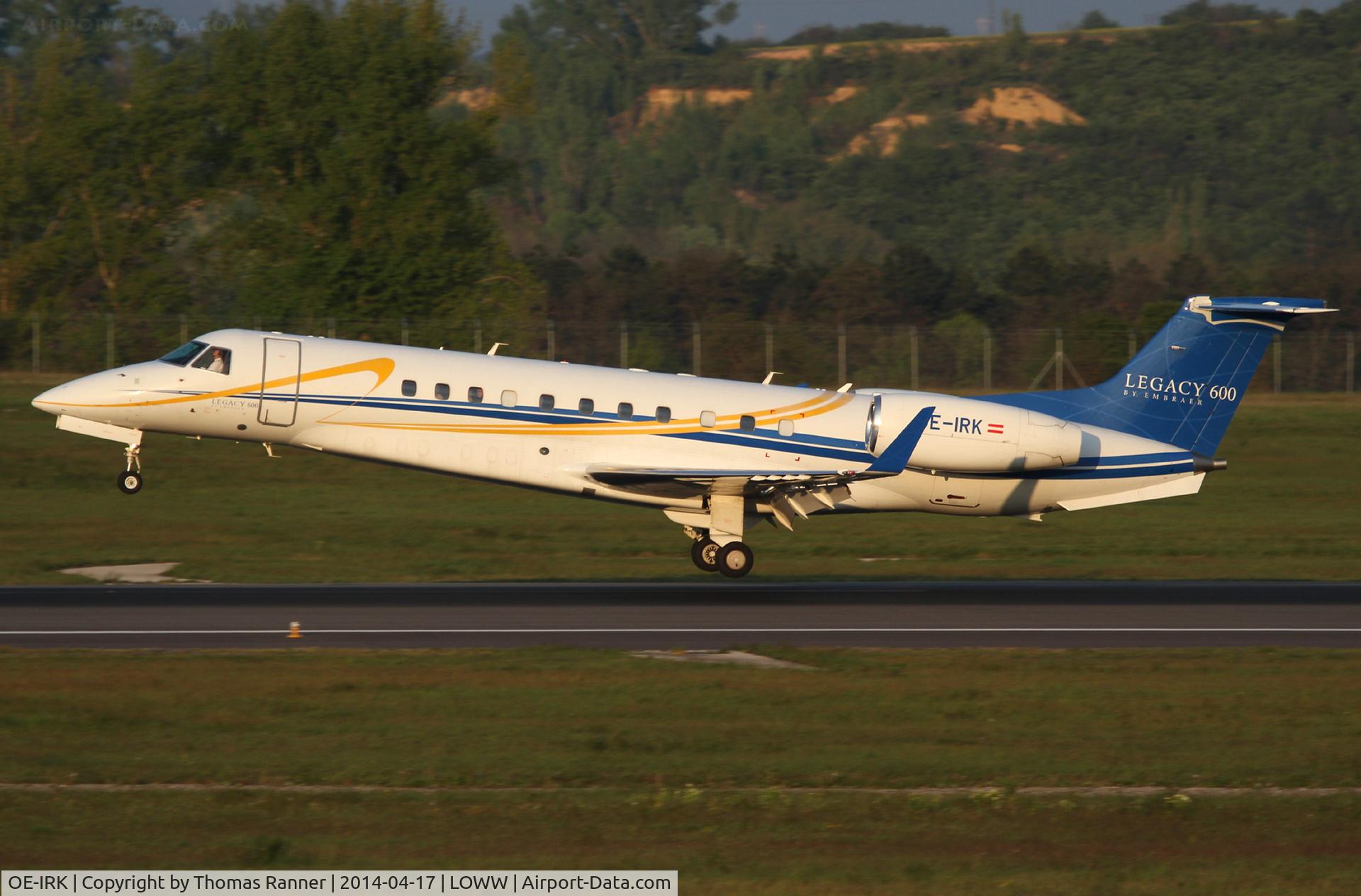OE-IRK, 2005 Embraer EMB-135BJ Legacy 600 C/N 14500916, Legacy 600