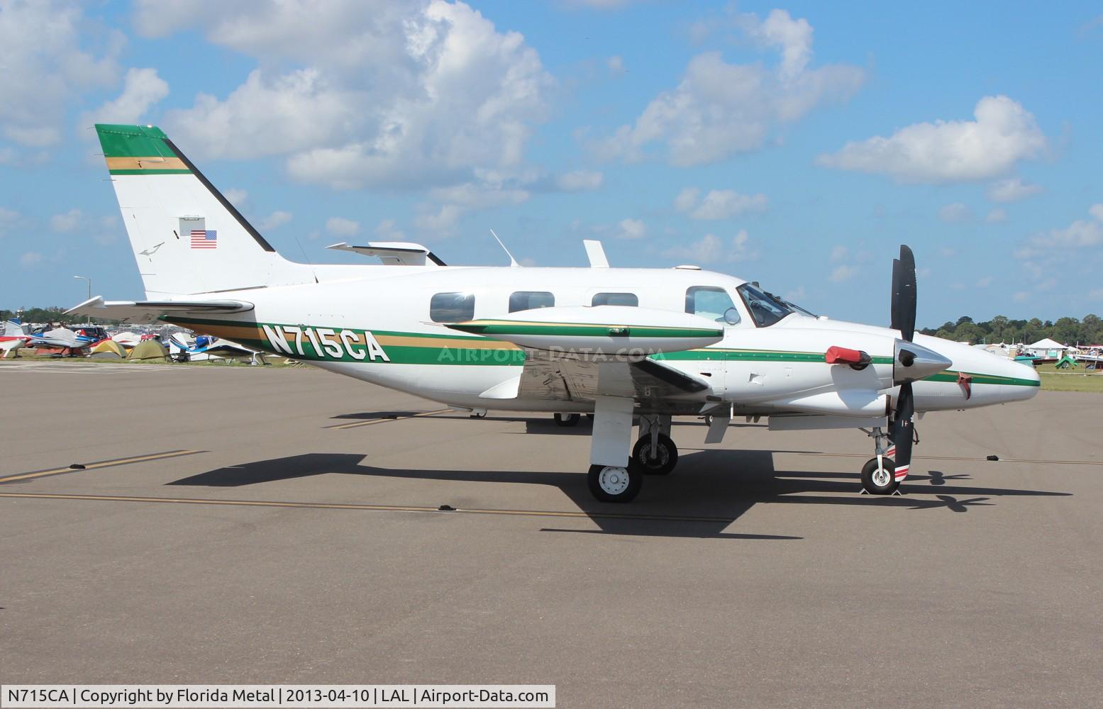 N715CA, Piper PA-31T C/N 31T-8120063, Piper PA-31T