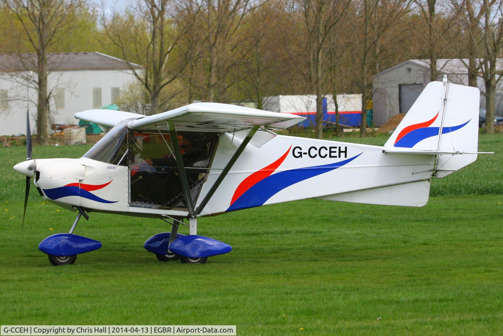 G-CCEH, 2003 Best Off Skyranger 912(2) C/N BMAA/HB/267, at Breighton's 'Early Bird' Fly-in 13/04/14
