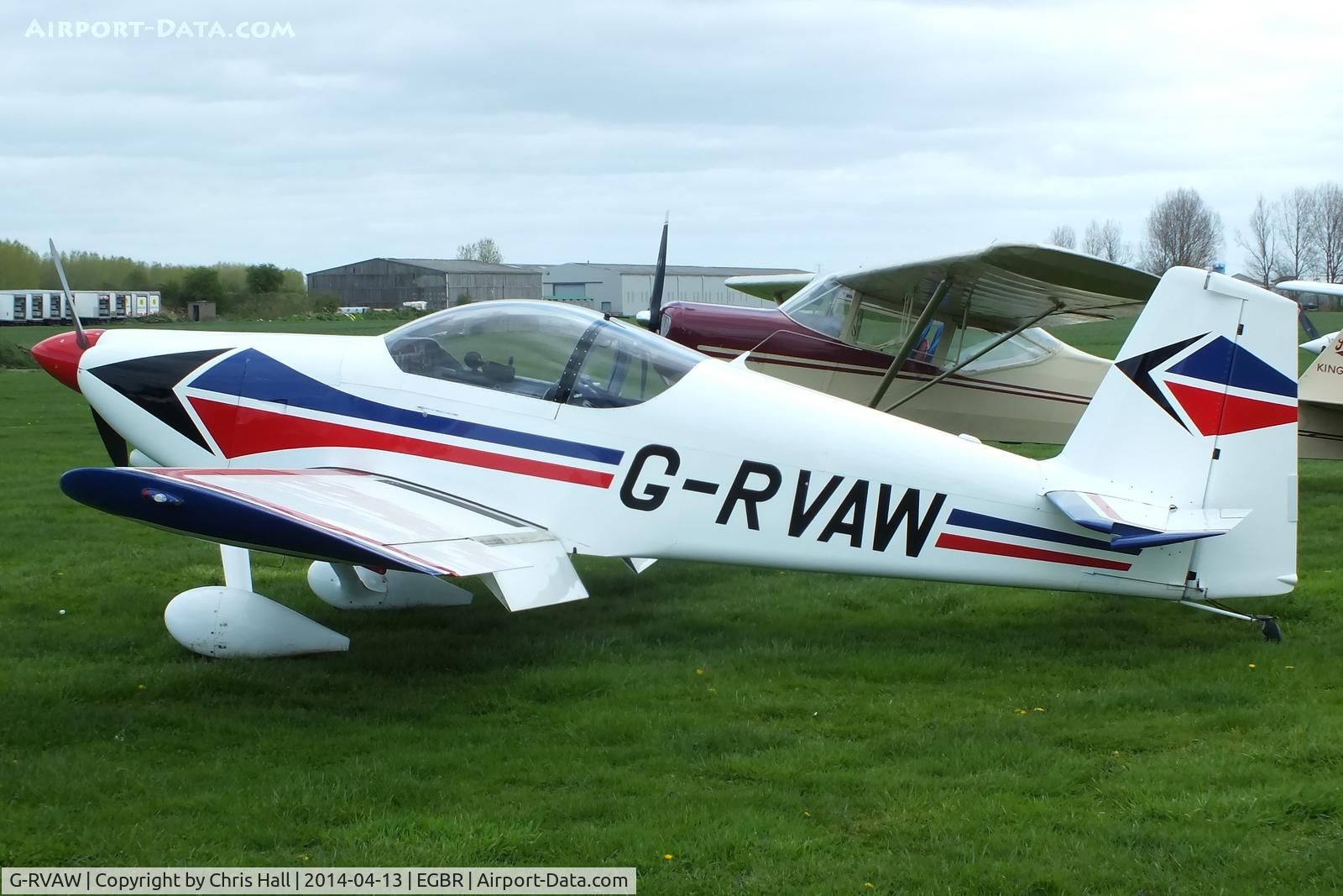 G-RVAW, 2000 Vans RV-6 C/N PFA 181-13234, at Breighton's 'Early Bird' Fly-in 13/04/14