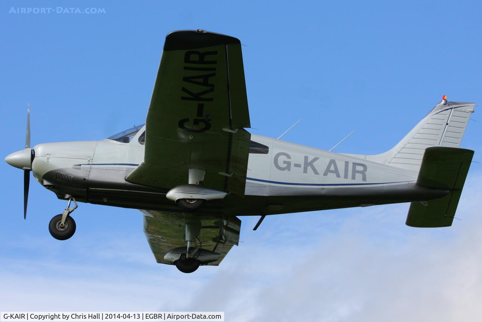 G-KAIR, 1978 Piper PA-28-181 Cherokee Archer II C/N 28-7990176, at Breighton's 'Early Bird' Fly-in 13/04/14