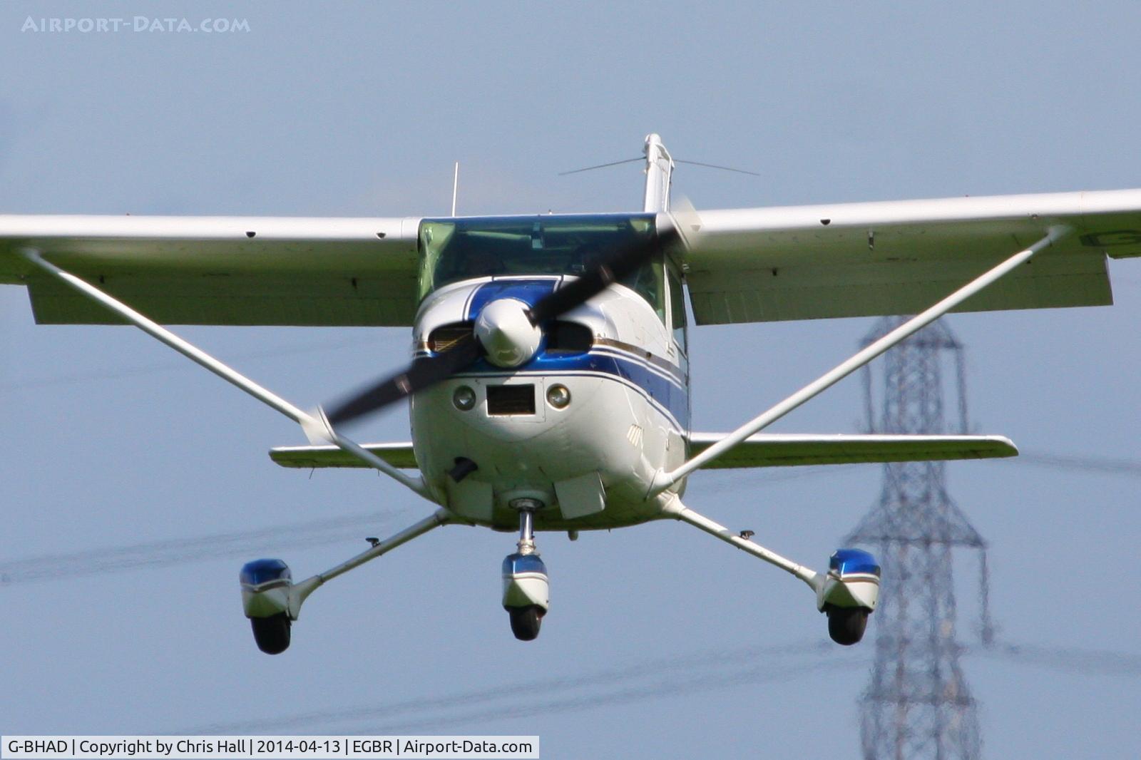 G-BHAD, 1978 Cessna A152 Aerobat C/N A152-0807, at Breighton's 'Early Bird' Fly-in 13/04/14