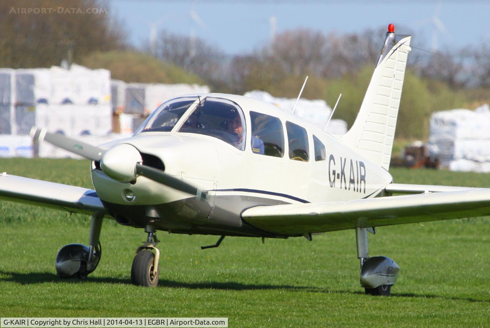 G-KAIR, 1978 Piper PA-28-181 Cherokee Archer II C/N 28-7990176, at Breighton's 'Early Bird' Fly-in 13/04/14