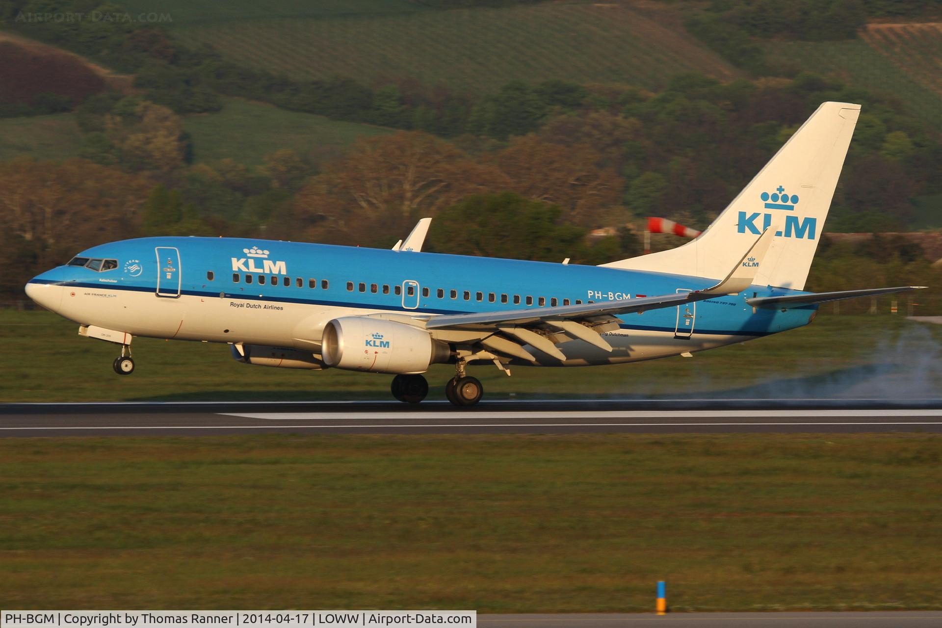 PH-BGM, 2011 Boeing 737-7K2 C/N 39255, KLM B737