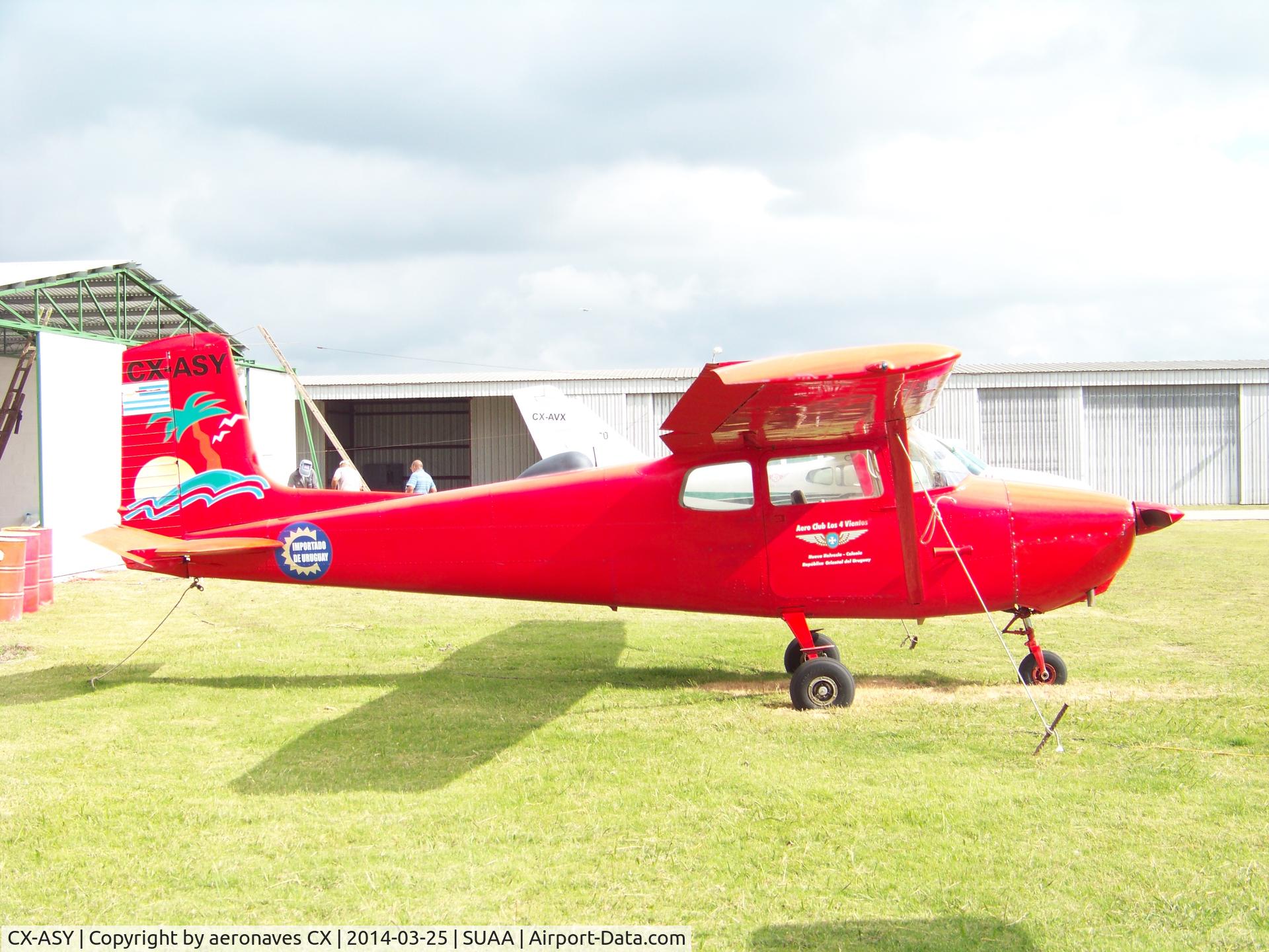 CX-ASY, 1957 Cessna 172 C/N 29786, Visto en Angel S. Adami