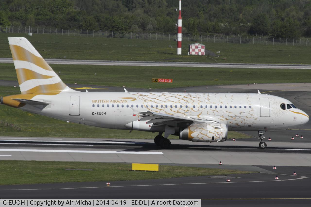 G-EUOH, 2001 Airbus A319-131 C/N 1604, British Airways