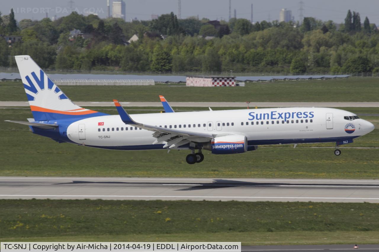 TC-SNJ, 2005 Boeing 737-86J C/N 30827, SunExpress