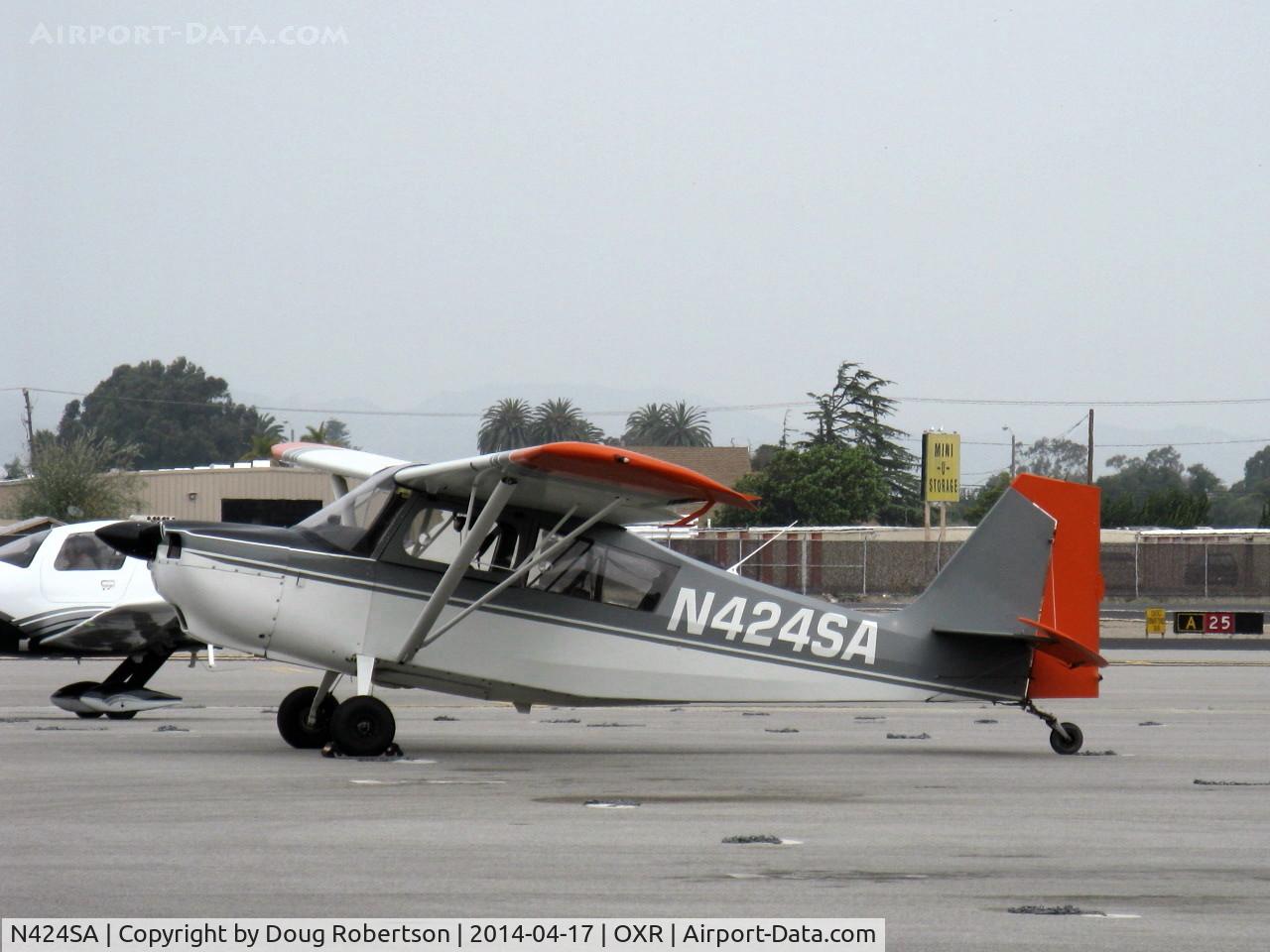 N424SA, American Champion 7GCAA Citabria C/N 456-2001, 2001 American Champion 7GCAA ADVENTURE, Lycoming O-360-B2B 160 Hp