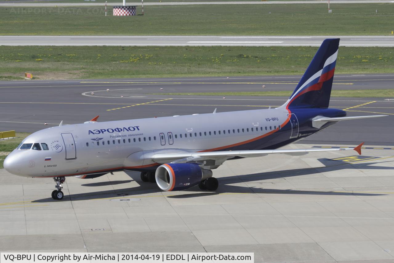 VQ-BPU, 2013 Airbus A320-214 C/N 5921, Aeroflot