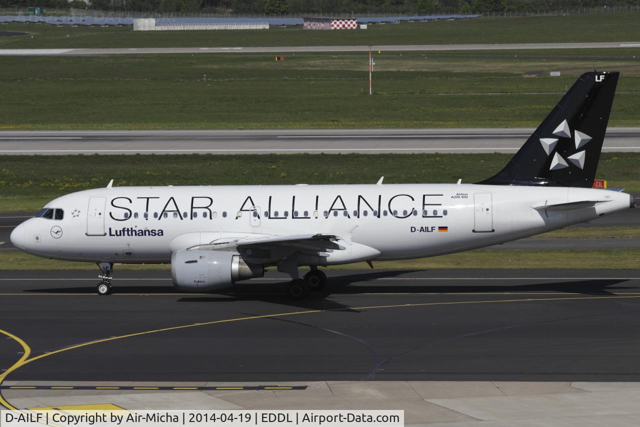 D-AILF, 1996 Airbus A319-114 C/N 636, Lufthansa