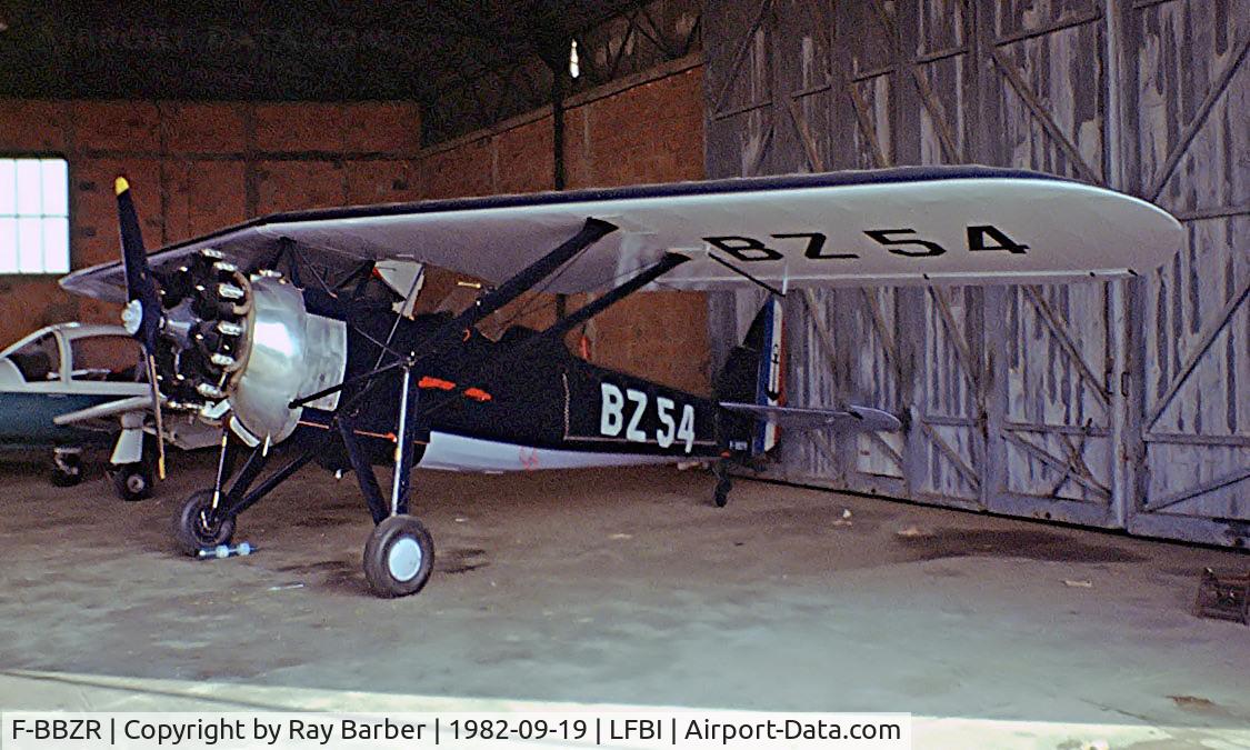F-BBZR, Morane-Saulnier MS.317 C/N 258, Morane-Saulnier MS.317 [6512/258] Poitiers-Biard~F 19/09/1982. Taken from a slide.