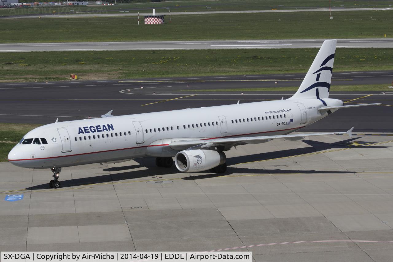SX-DGA, 2009 Airbus A321-231 C/N 3878, Aegean Airlines