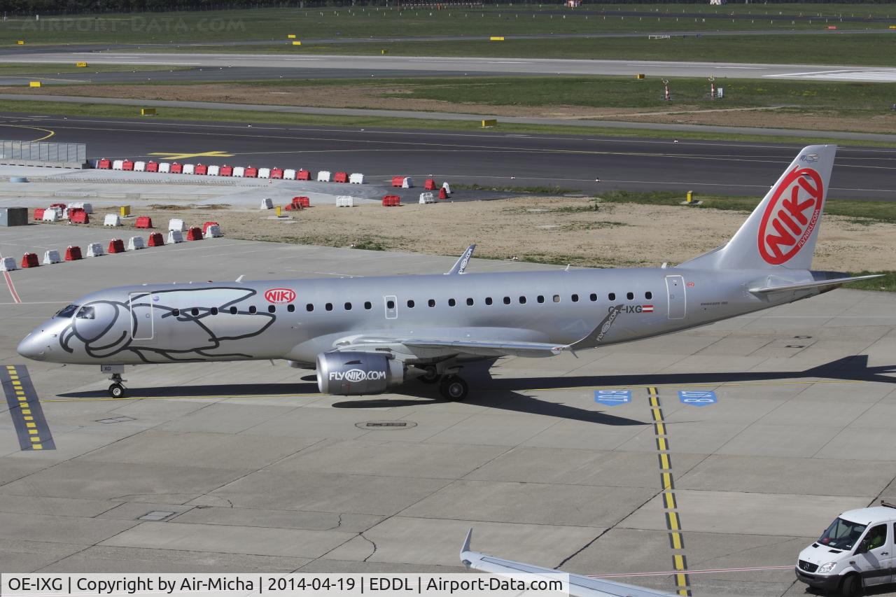 OE-IXG, 2011 Embraer 190LR (ERJ-190-100LR) C/N 19000435, Niki Airlines