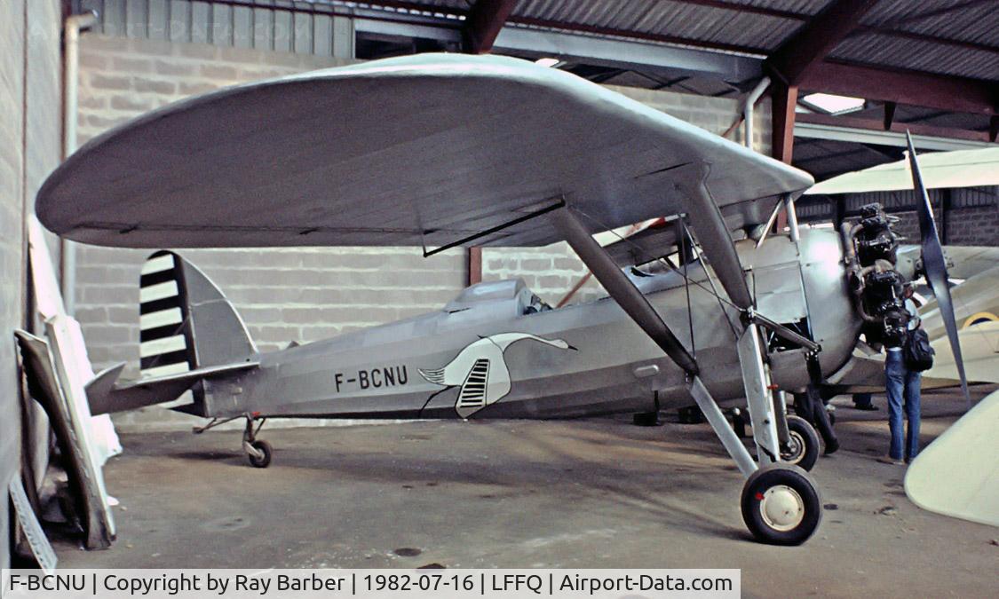 F-BCNU, Morane-Saulnier MS.317 C/N 351, Morane-Saulnier MS.317 [351] La Ferte Alais~F 16/07/1982. Taken from a slide.