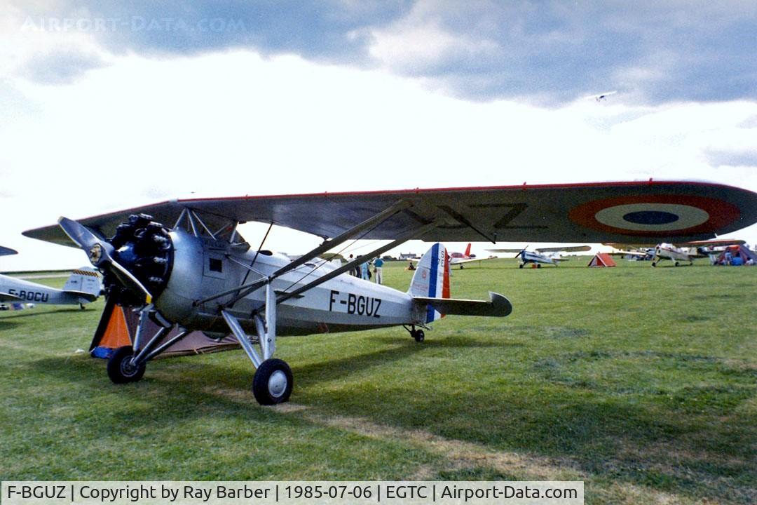 F-BGUZ, 1946 Morane-Saulnier MS.317 C/N 306, Morane-Saulnier MS.317 [6560/306] Cranfield~G 06/07/1985. Taken from a slide.