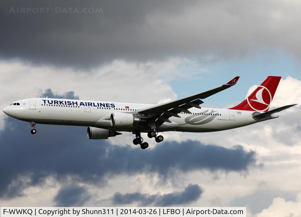 F-WWKQ, 2014 Airbus A330-303 C/N 1514, C/n 1514 - To be TC-JOB