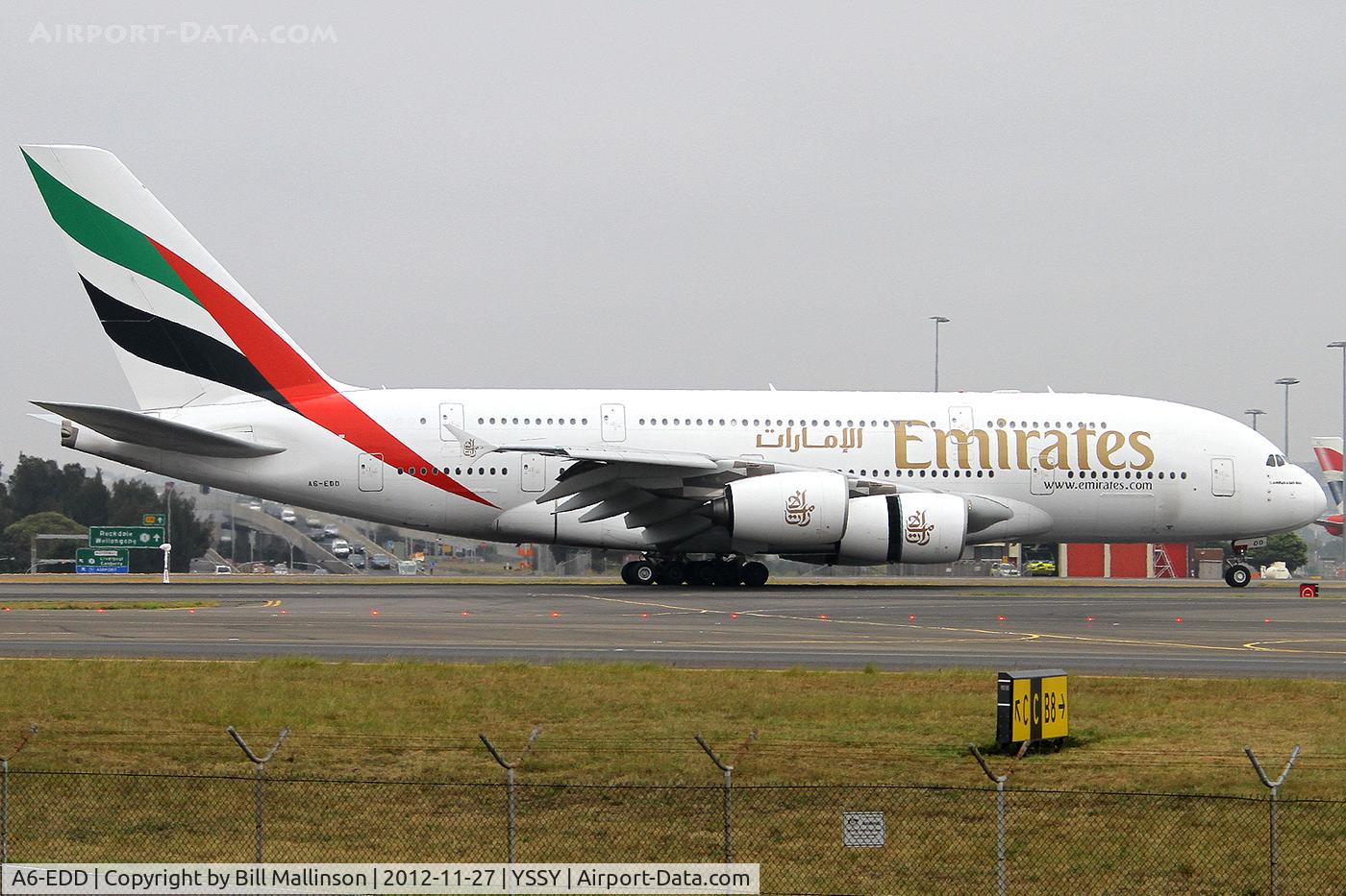 A6-EDD, 2008 Airbus A380-861 C/N 020, from DBX