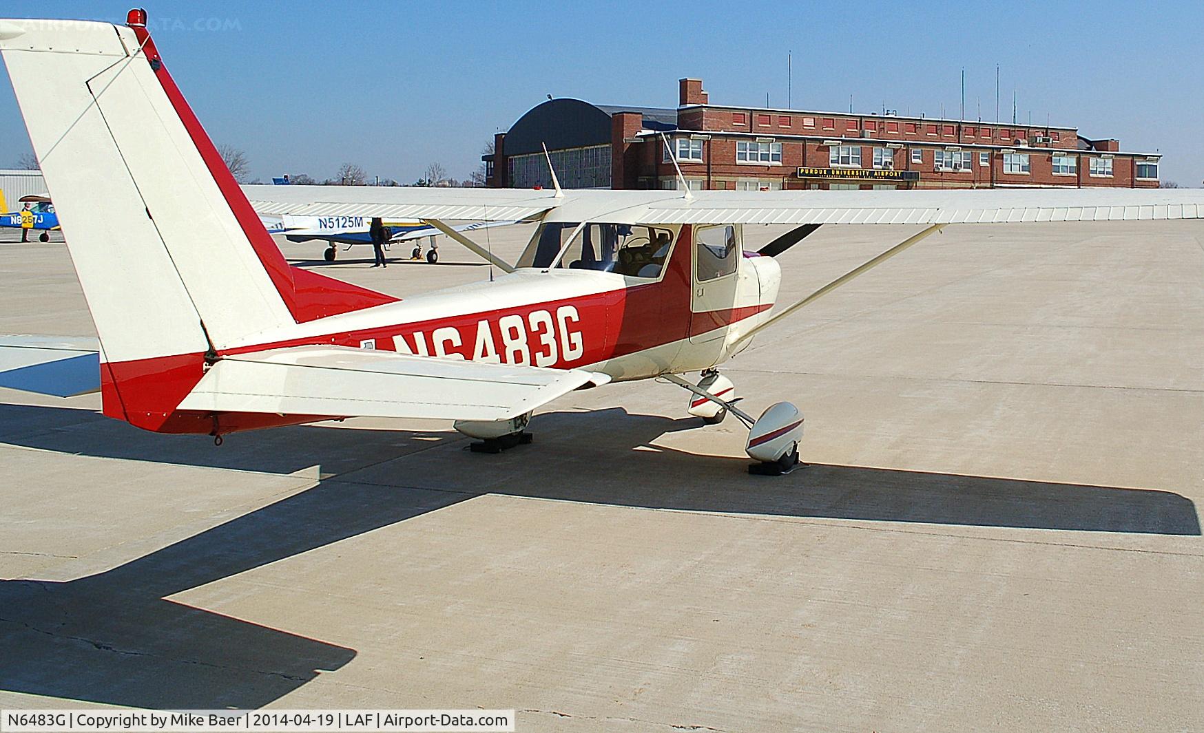 N6483G, 1970 Cessna 150K C/N 15071983, N6483G @ LAF