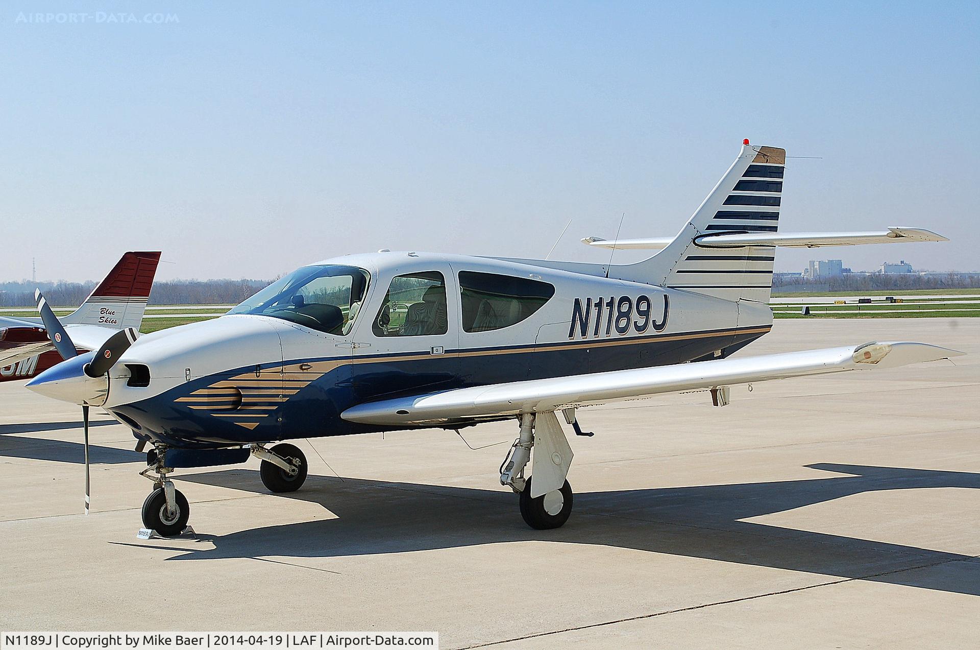 N1189J, 1974 Aero Commander 112 C/N 189, N1189J @ LAF