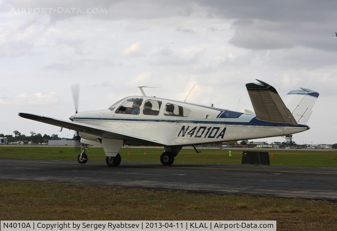 N4010A, 1970 Beech V35B Bonanza C/N D-9099, Sun-n-Fun