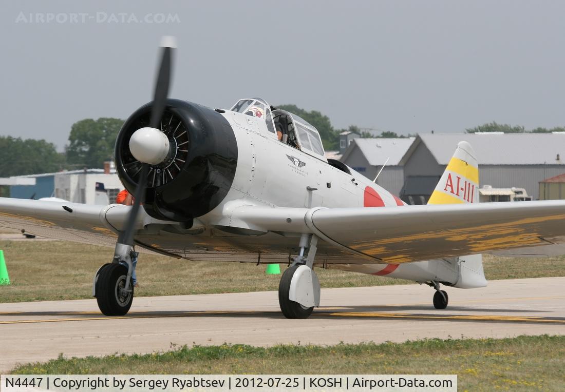 N4447, 1945 Canadian Car & Foundry Harvard Mk.4 C/N CCF4-241, AirVenture 2012