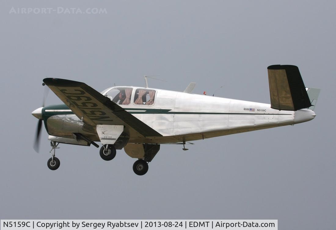 N5159C, 1950 Beech B35 C/N D-2444, Tannkosh 2013