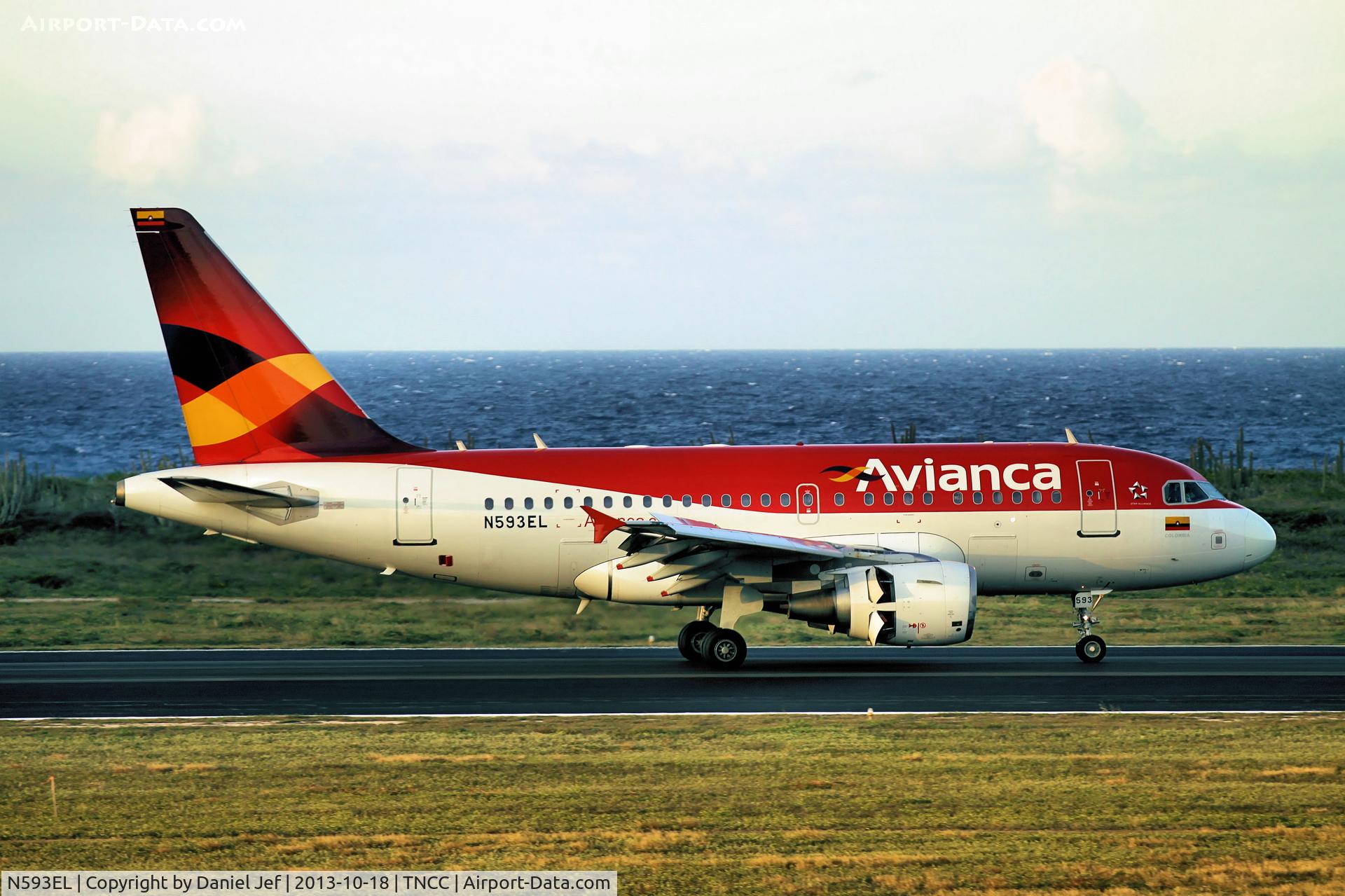 N593EL, 2004 Airbus A318-111 C/N 2367, N593EL