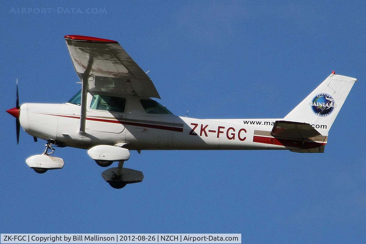 ZK-FGC, Cessna 152 C/N 15282207, away back south