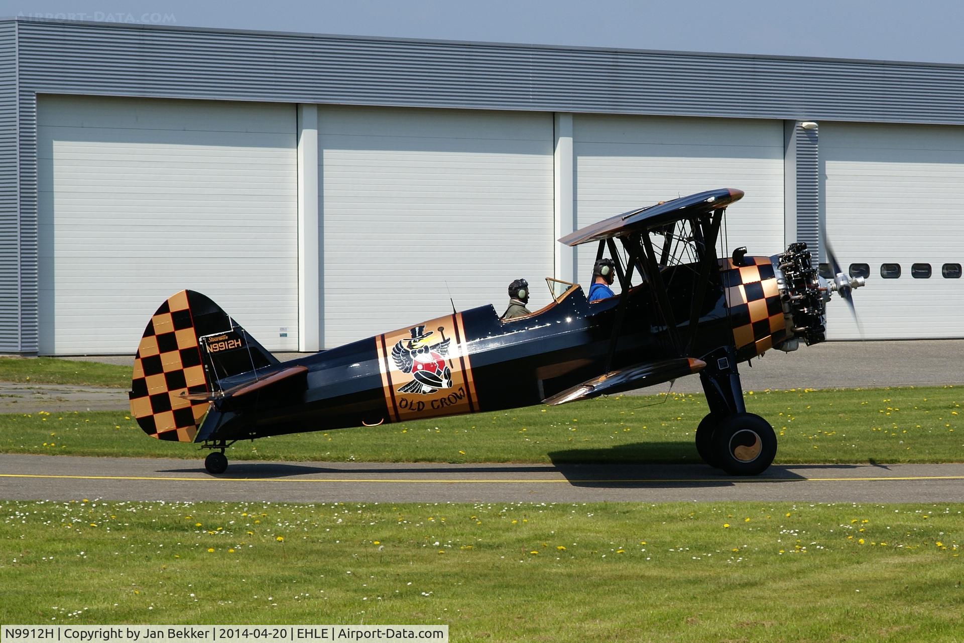 N9912H, 1943 Boeing N2S-3 Kaydet (B75N1) C/N 75-7213, Lelystad Airport