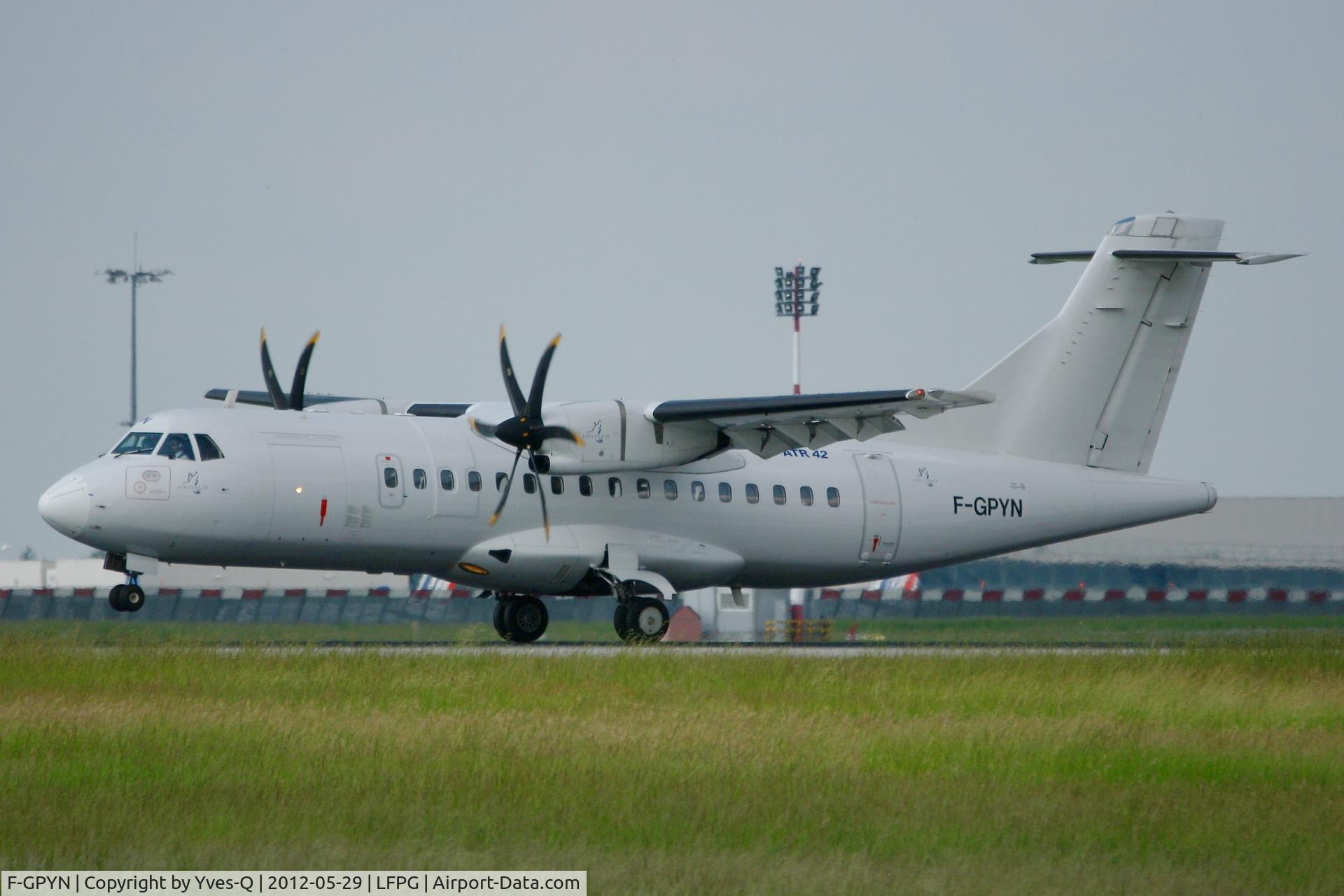 F-GPYN, 1997 ATR 42-500 C/N 539, ATR 42-500, Landing Rwy 26L, Roissy Charles De Gaulle Airport (LFPG-CDG)