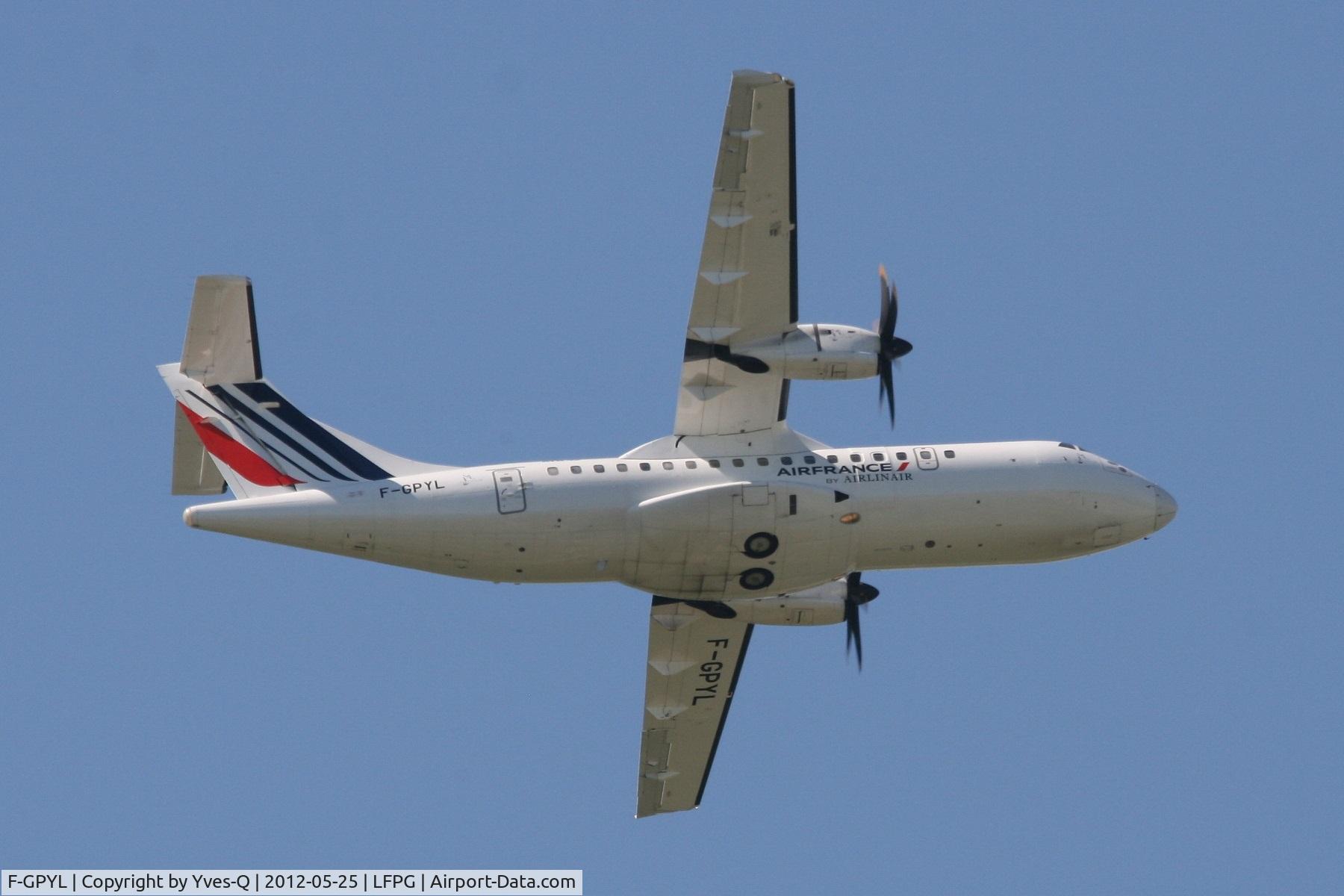 F-GPYL, 1997 ATR 42-500 C/N 542, ATR 42-500, Take-off Rwy 06R, Roissy Charles De Gaulle Airport (LFPG-CDG)