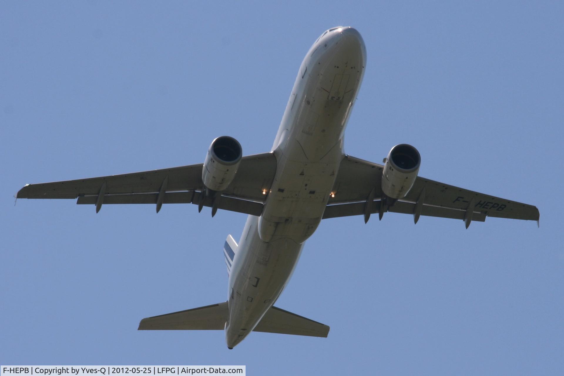 F-HEPB, 2010 Airbus A320-214 C/N 4241, Airbus A318-111, Take-off Rwy 06R, Roissy Charles De Gaulle Airport (LFPG-CDG)