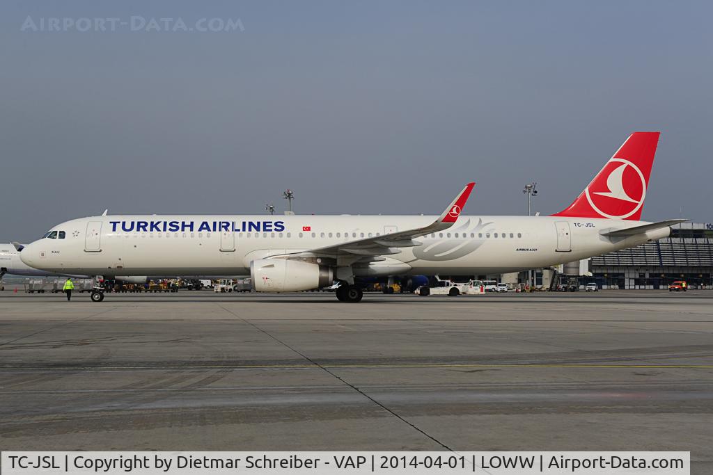 TC-JSL, 2011 Airbus A321-231 C/N 5667, Turkish Airbus 321