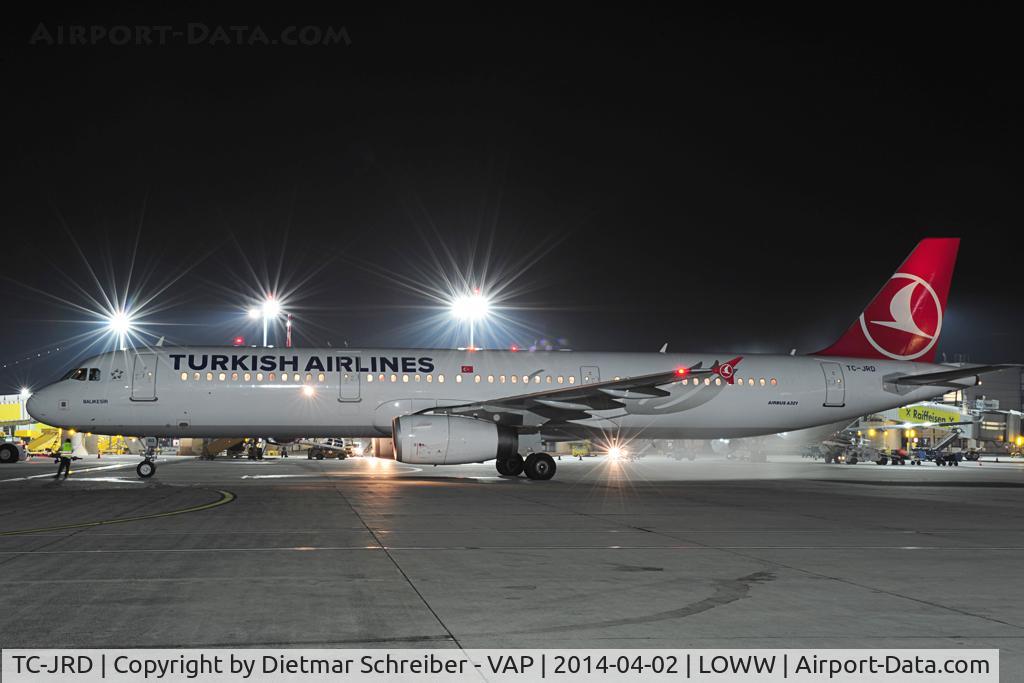 TC-JRD, 2007 Airbus A321-231 C/N 3015, Turkish Airbus 321